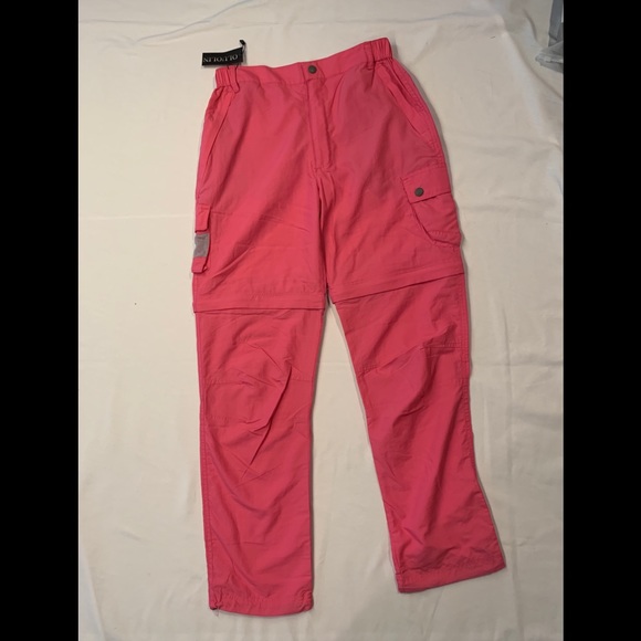 pink hiking pants